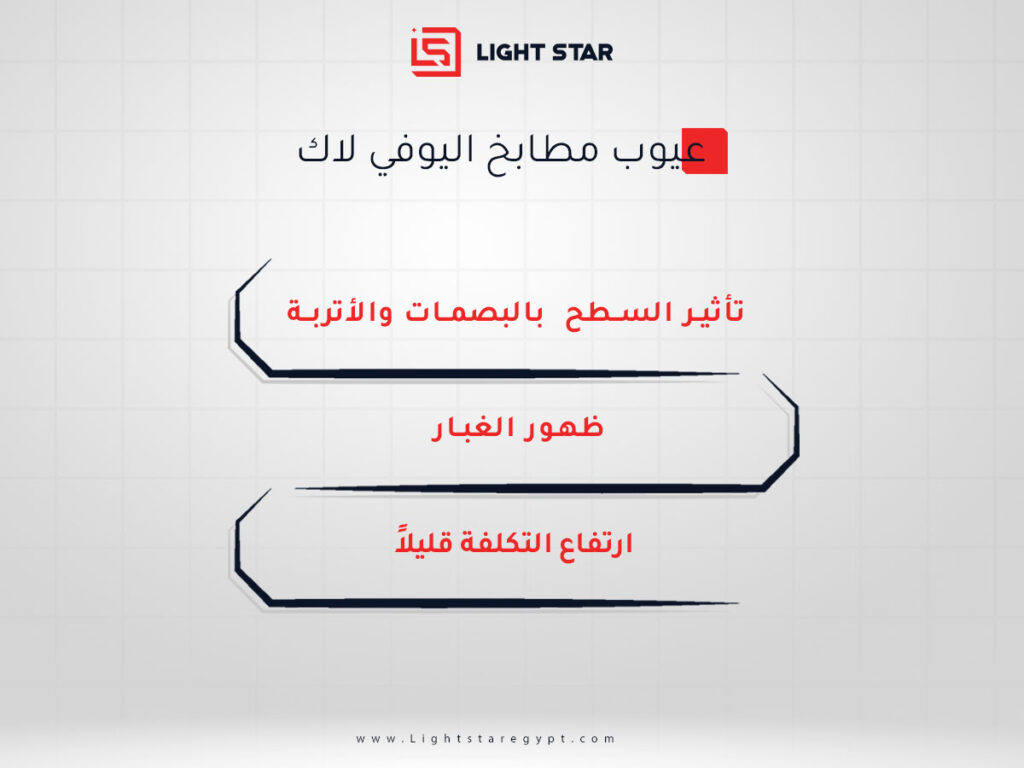 عيوب مطابخ اليوفي لاك